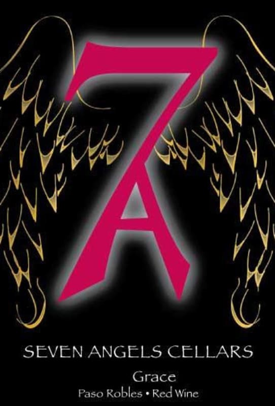 Seven Angels Cellars Grace 2012 Front Label