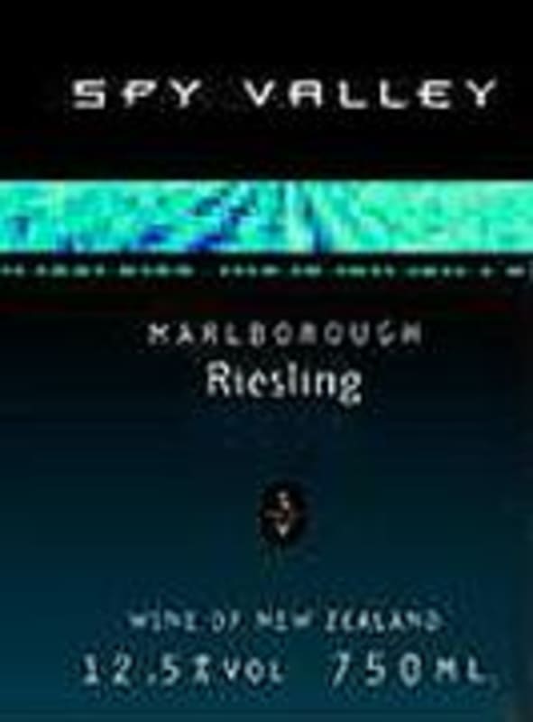 Spy Valley Riesling 2002 Front Label