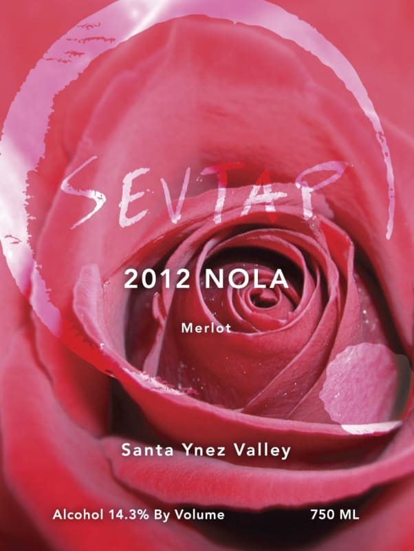 Sevtap Winery Nola Merlot 2012 Front Label