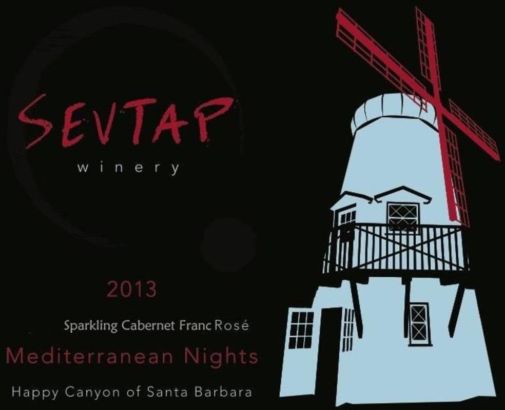 Sevtap Winery Mediterranean Nights Cabernet Franc 2013 Front Label
