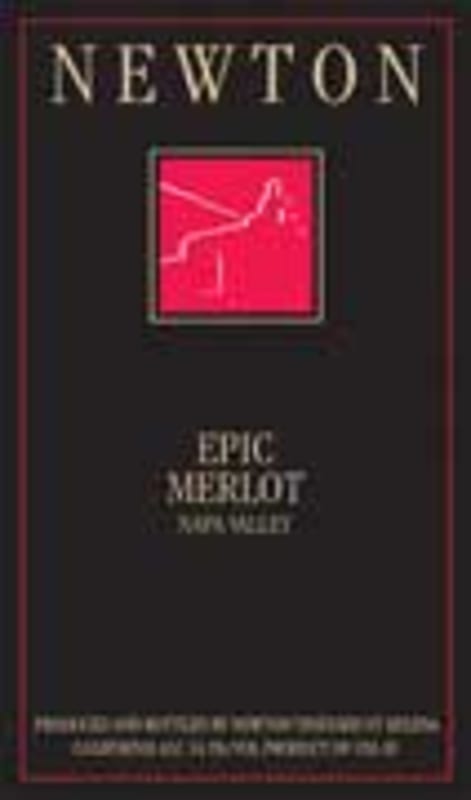 Newton Epic Merlot 2000 Front Label