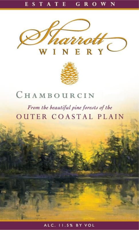 Sharrott Winery Chambourcin 2012 Front Label