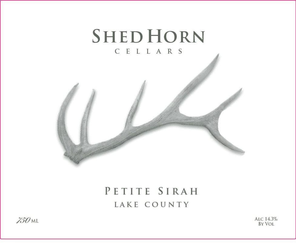 Shed Horn Cellars Petite Sirah 2010 Front Label