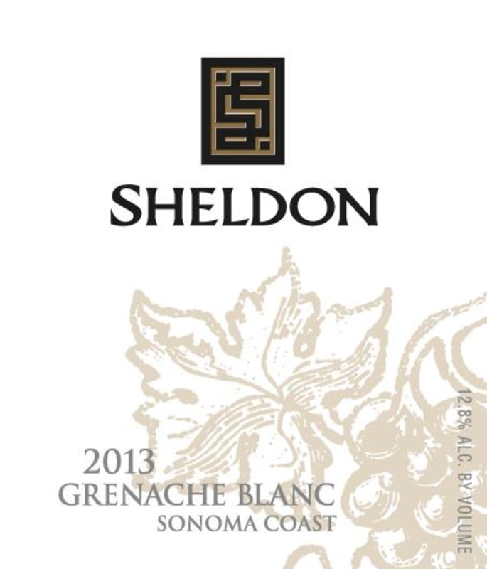 Sheldon Wines Grenache Blanc 2013 Front Label