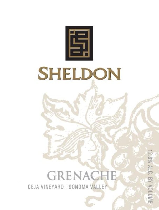 Sheldon Wines Ceja Farms Vineyard Grenache 2013 Front Label