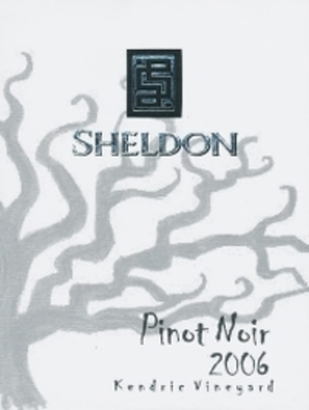 Sheldon Wines Kendric Vineyard Pinot Noir 2006 Front Label