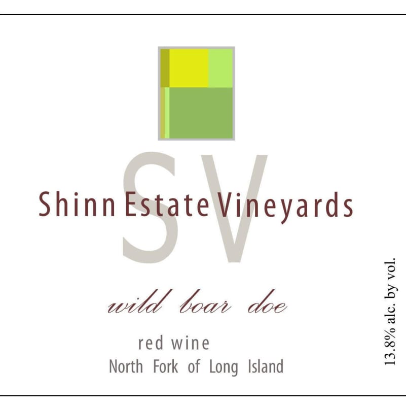 Shinn Estate Vineyards Wild Boar Doe 2009 Front Label