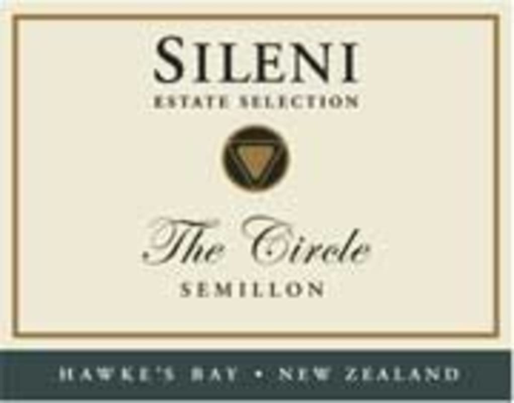 Sileni Hawkes Bay Semillon 2000 Front Label