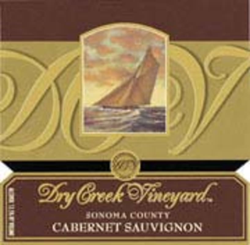 Dry Creek Vineyard Cabernet Sauvignon 2000 Front Label