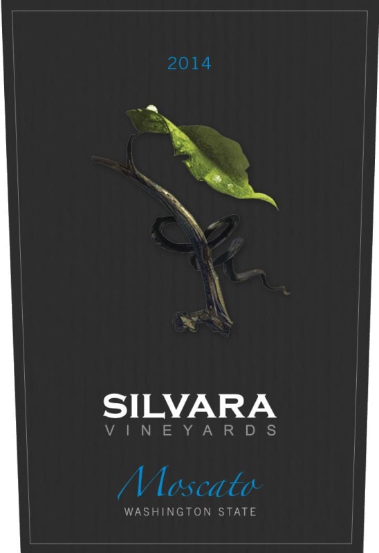 Silvara Vineyards Moscato 2014 Front Label