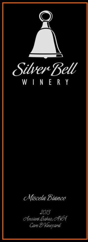 Silver Bell Winery Miscela Bianco 2013 Front Label
