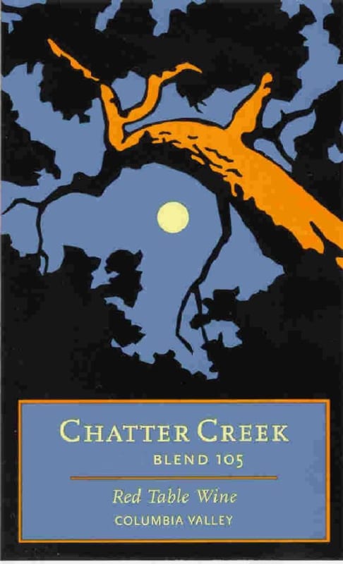 Chatter Creek Blend 105 Red 2005 Front Label