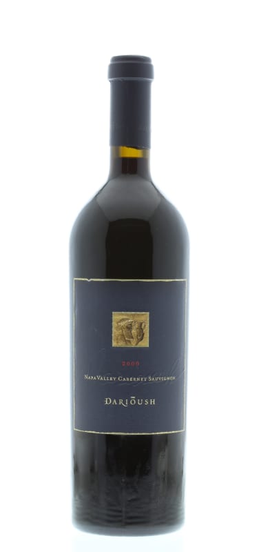 Darioush Cabernet Sauvignon (torn label) 2000 Front Bottle Shot
