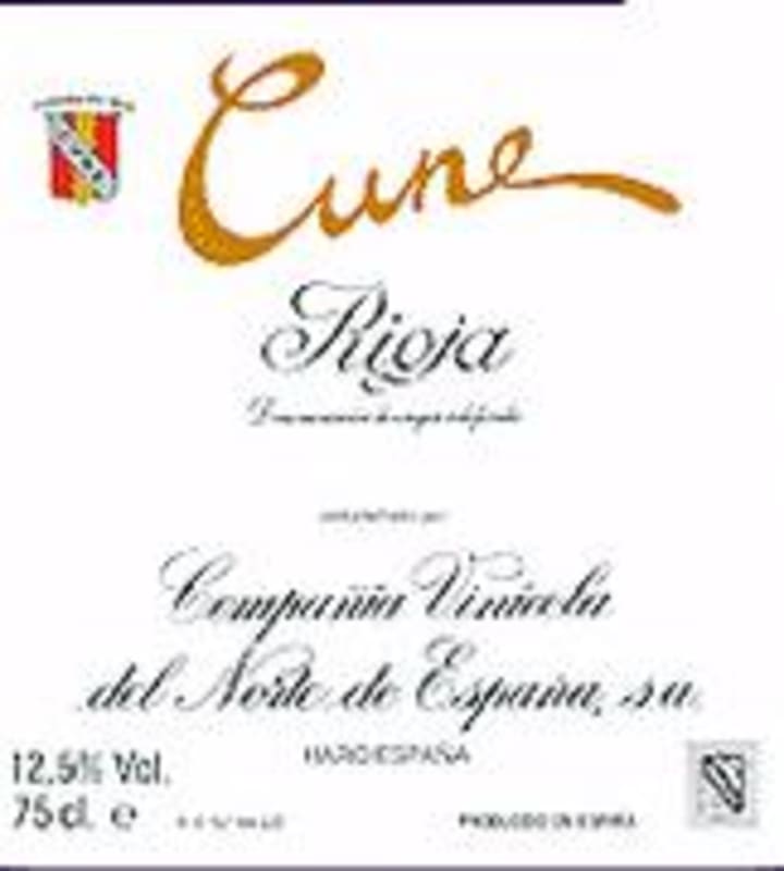 CVNE Crianza 1999 Front Label
