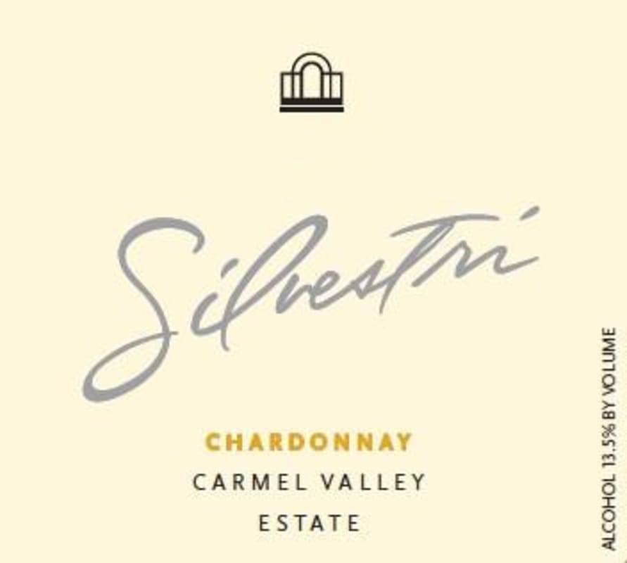 Silvestri Wines Chardonnay 2014 Front Label
