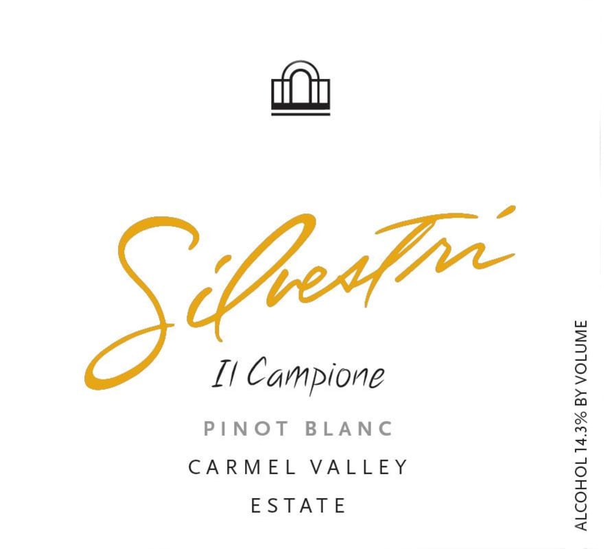 Silvestri Wines \Il Campione Pinot Blanc 2014 Front Label