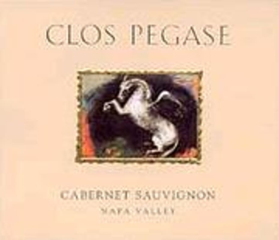 Clos Pegase Napa Cabernet Sauvignon 2000 Front Label