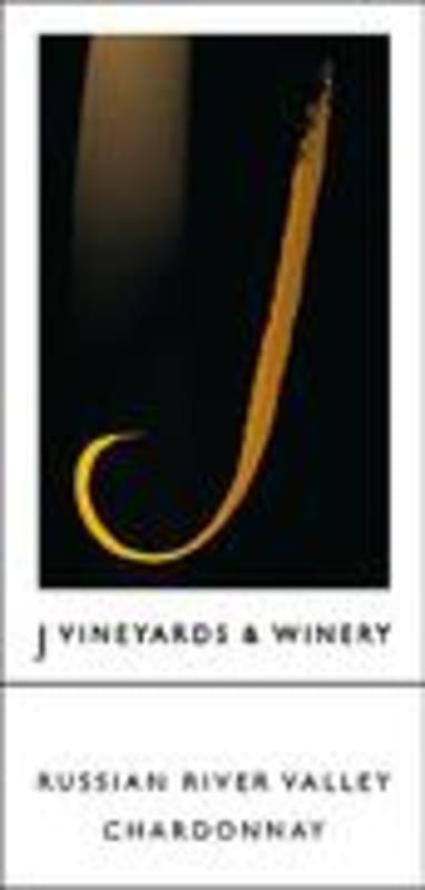 J Vineyards Russian River Chardonnay 2000 Front Label
