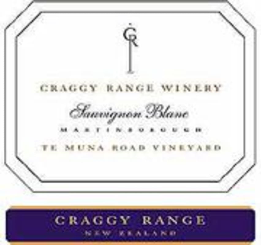 Craggy Range Winery Sauvignon Blanc 2002 Front Label