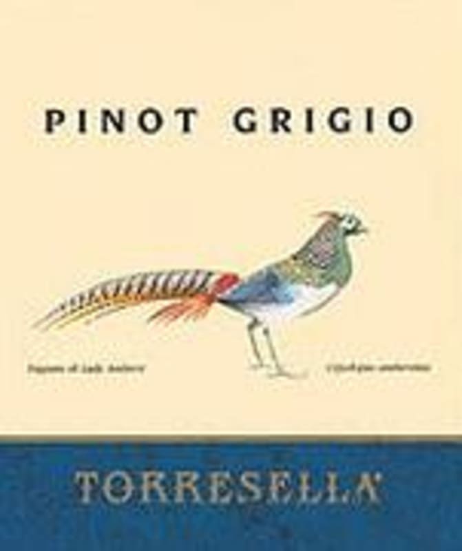 Torresella Pinot Grigio 2001 Front Label