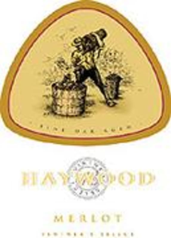 Haywood Merlot 2000 Front Label