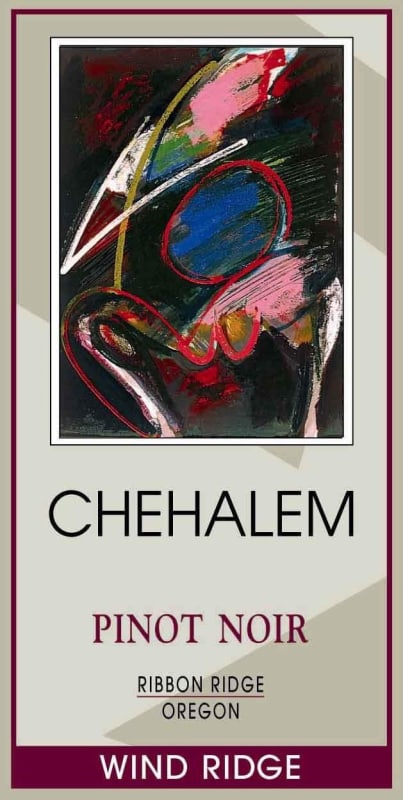Chehalem Wind Ridge Pinot Noir 2011 Front Label