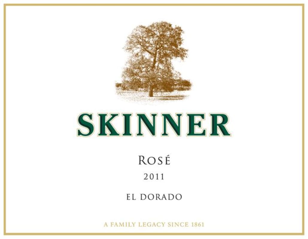 Skinner Rose 2011 Front Label