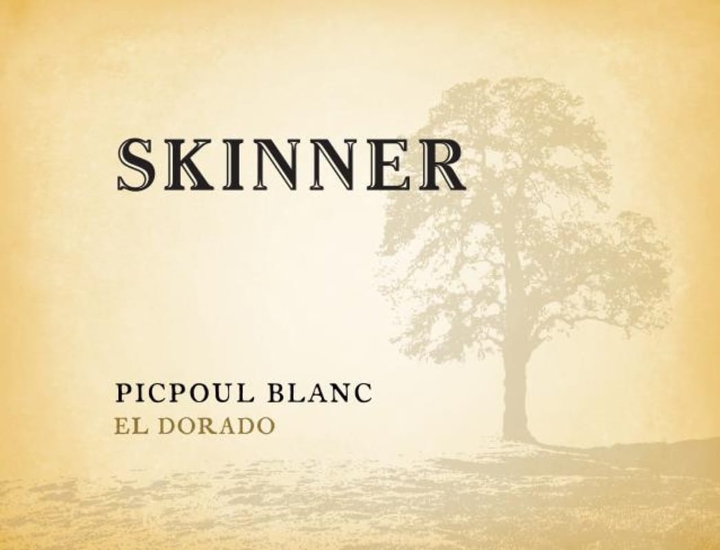 Skinner Picpoul Blanc 2013 Front Label