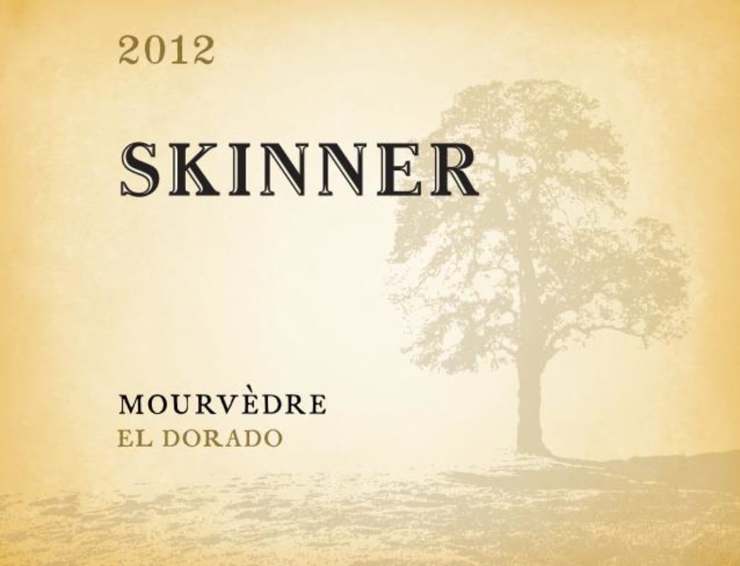 Skinner Mourvedre 2012 Front Label