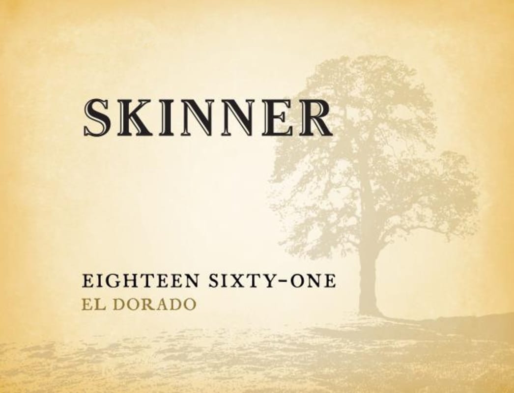 Skinner Eighteen Sixty One Red 2013 Front Label