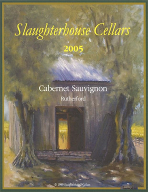 Slaughterhouse Cellars Cabernet Sauvignon 2005 Front Label