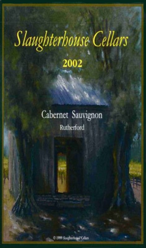 Slaughterhouse Cellars Cabernet Sauvignon 2002 Front Label