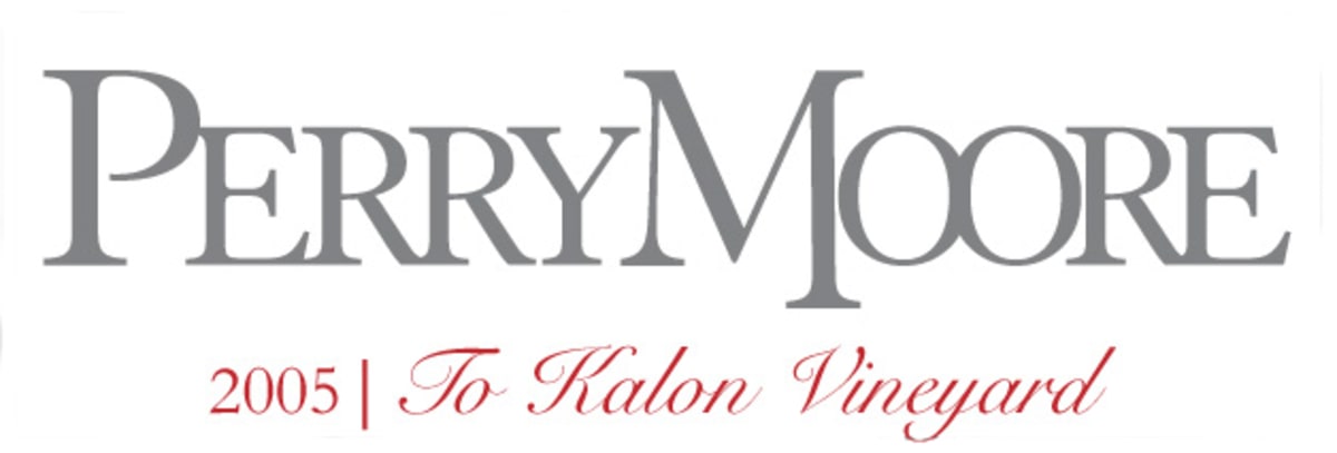 PerryMoore Wine Beckstoffer To Kalon Vineyard Cabernet Sauvignon 2005 Front Label