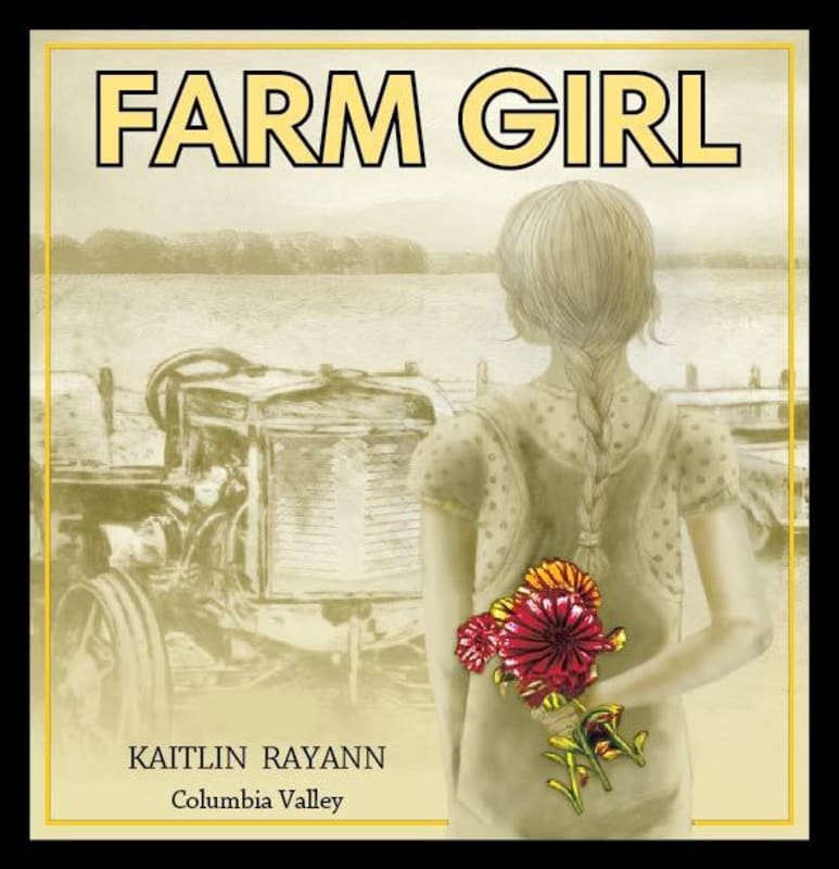 Smasne Cellars Farm Girl Kaitlin Rayann 2014 Front Label