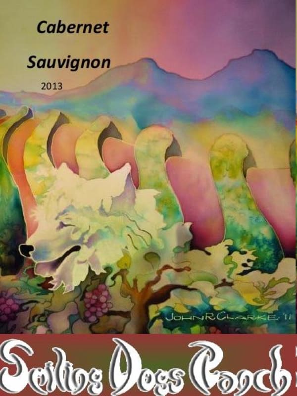Smiling Dogs Ranch Cabernet Sauvignon 2013 Front Label