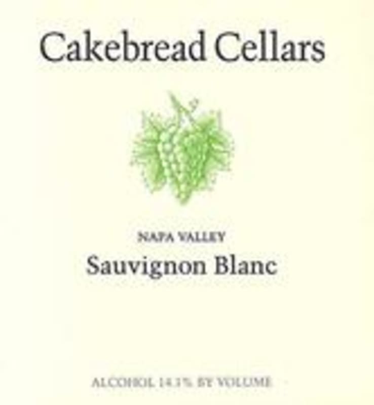 Cakebread Sauvignon Blanc 2002 Front Label