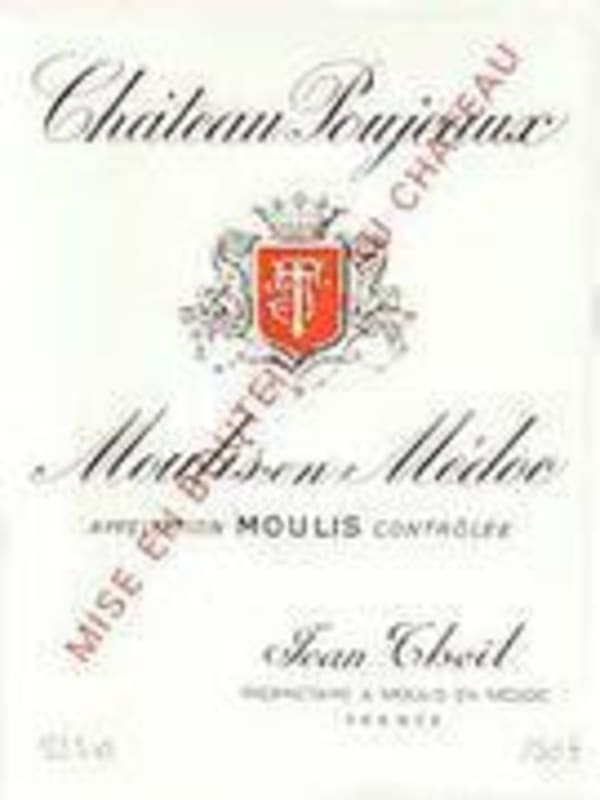 Chateau Poujeaux 2000 Front Label