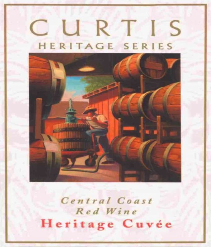 Curtis Heritage Cuvee 2003 Front Label