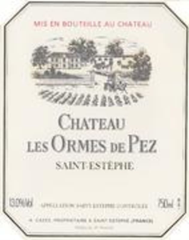 Chateau Ormes de Pez 1999 Front Label