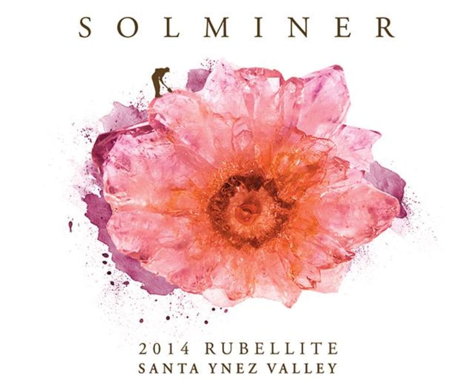 Solminer Wine Company Rubellite Syrah 2014 Front Label