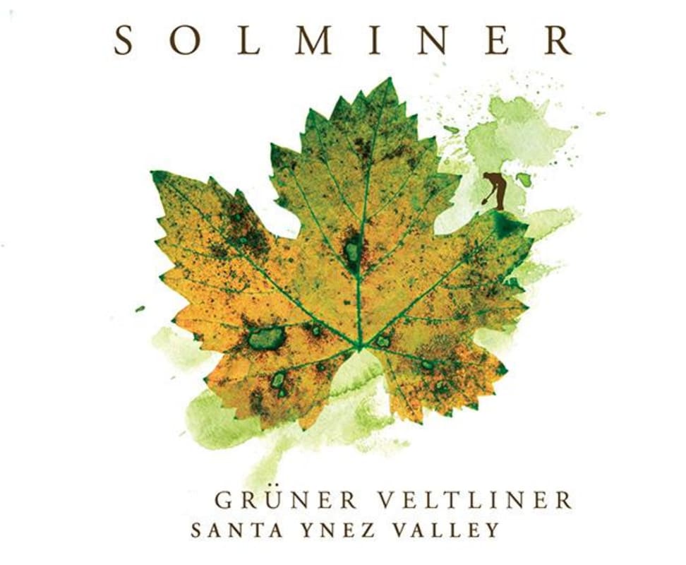 Solminer Wine Company Gruner Veltliner 2015 Front Label