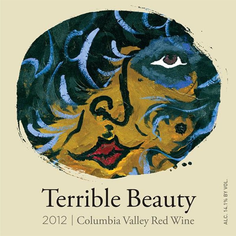 Soos Creek Wine Cellars Terrible Beauty 2012 Front Label