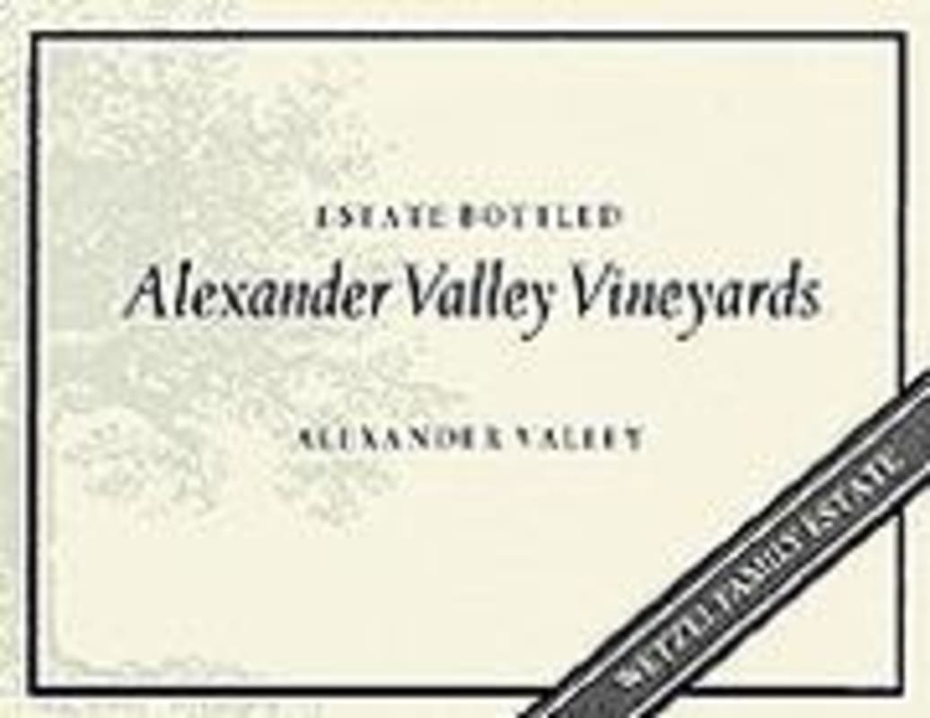 Alexander Valley Vineyards Chardonnay (half-bottle) 2001 Front Label