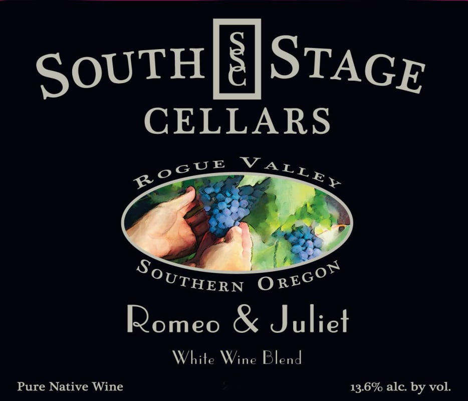 South Stage Cellars Romeo Juliet 2013 Front Label