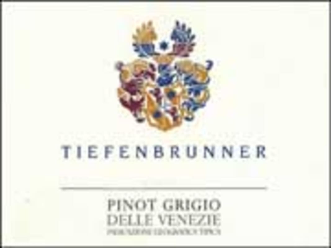 Tiefenbrunner Pinot Grigio 2002 Front Label