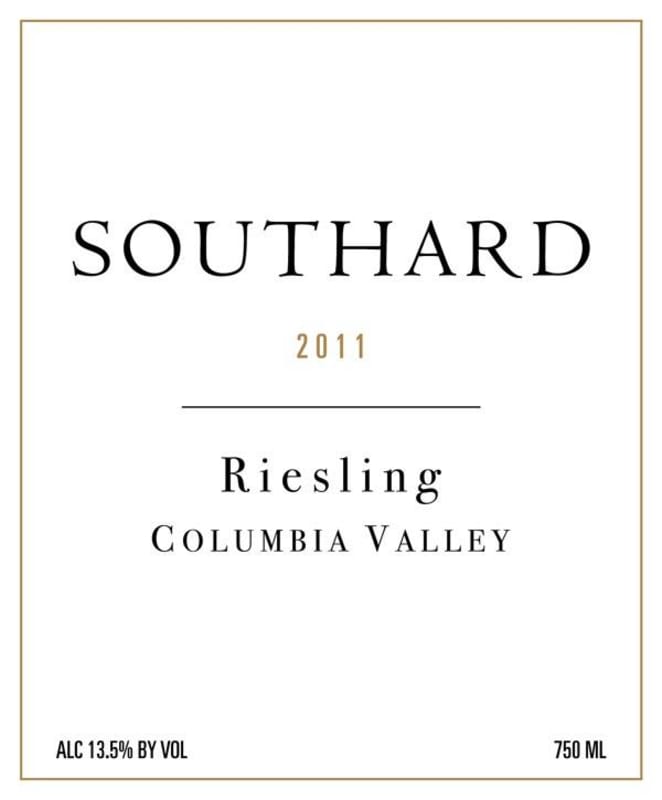Southard Winery White 2011 Front Label
