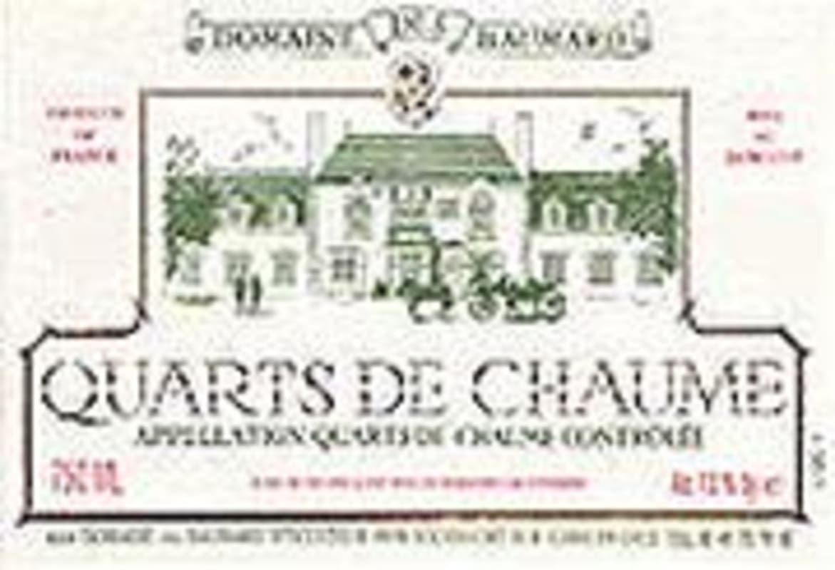 Domaine des Baumard Quarts de Chaume 1999 Front Label