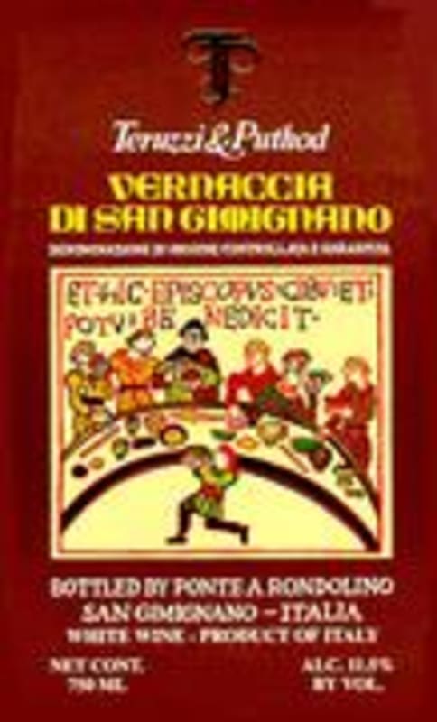 Teruzzi Rondolino Vernaccia di San Gimignan 2002 Front Label