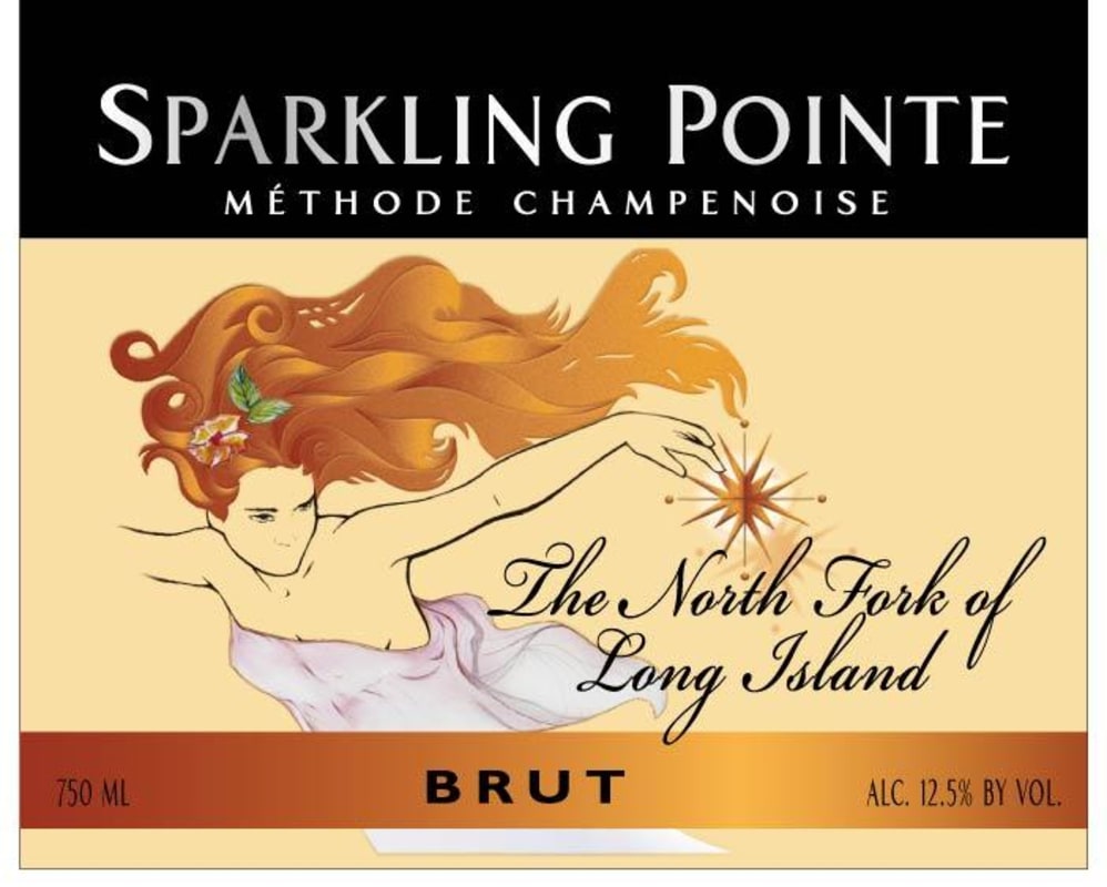Sparkling Pointe Winery Brut 2013 Front Label