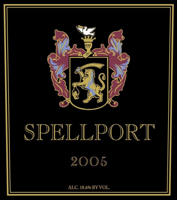 Spelletich Family Wine Company Spellport 2005 Front Label